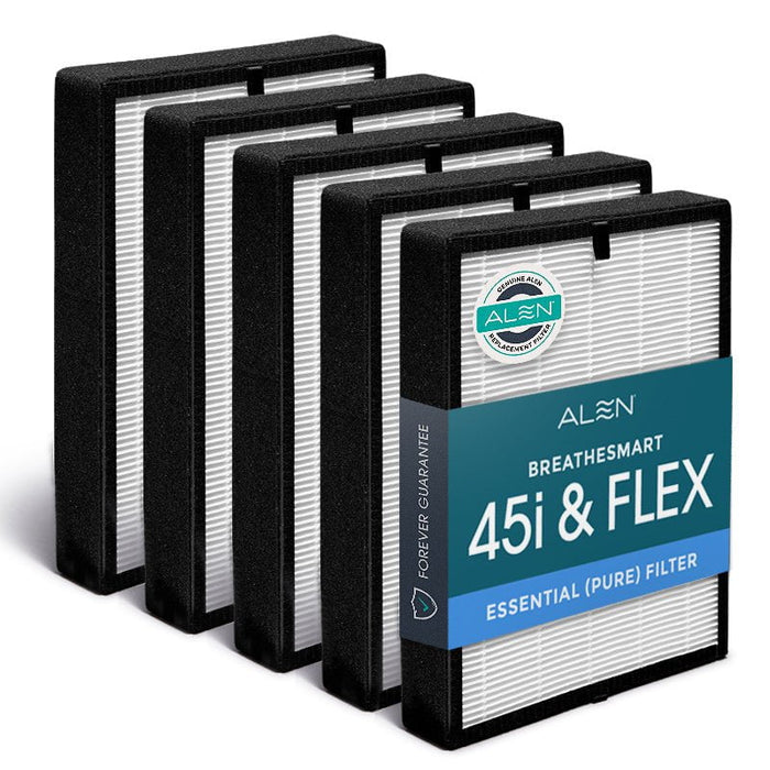 Alen Filters Default Alen BreatheSmart 45i & FLEX Filters 5 Pack - Essential (Pure)