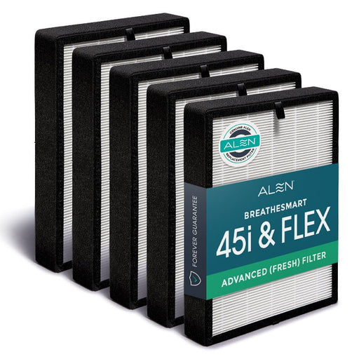 Alen Filters Default Alen BreatheSmart 45i & FLEX Filters 5 Pack - Advanced (Fresh)