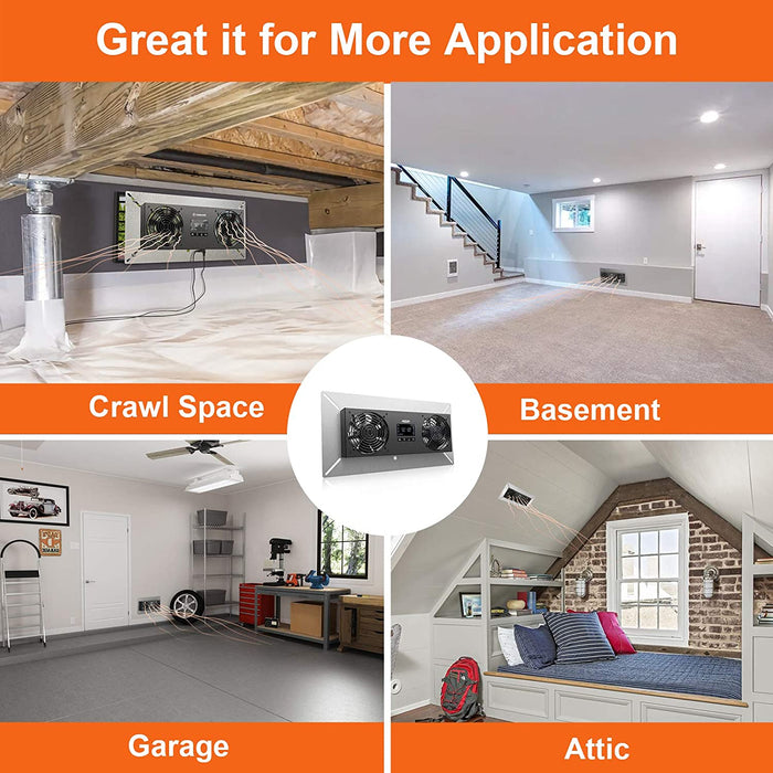 Attic Heat Pump In Crawl Space Sentinel HDi100 Whole House