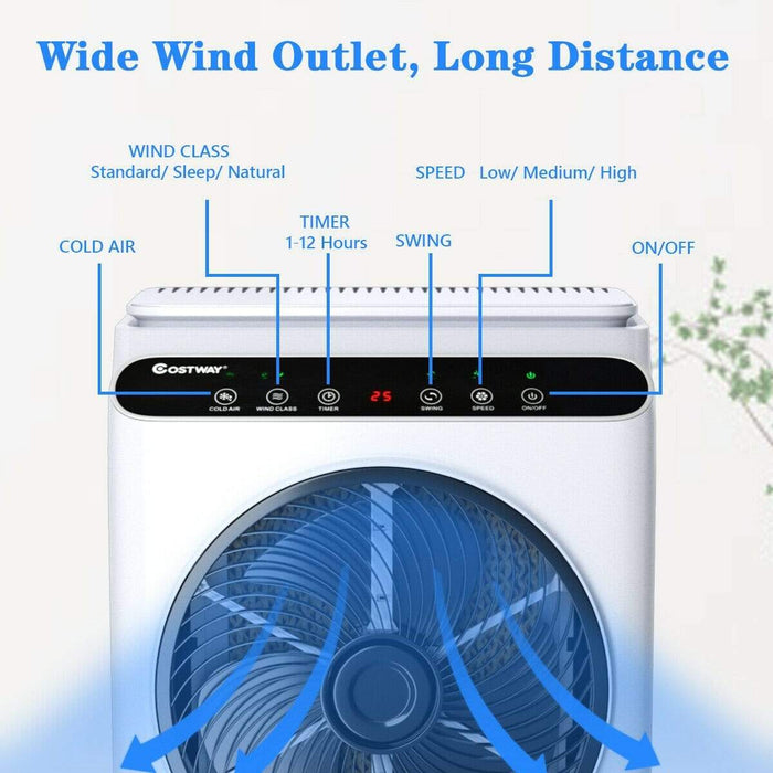 Portable Air Humidifier with Cool and Warm Air with Remote Control