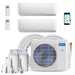 MRCOOL Air Conditioners Include 16 and 35 ft MRCOOL DIY 4th Gen Multi-Zone 2-Zone 18K BTU Ductless Air Conditioner