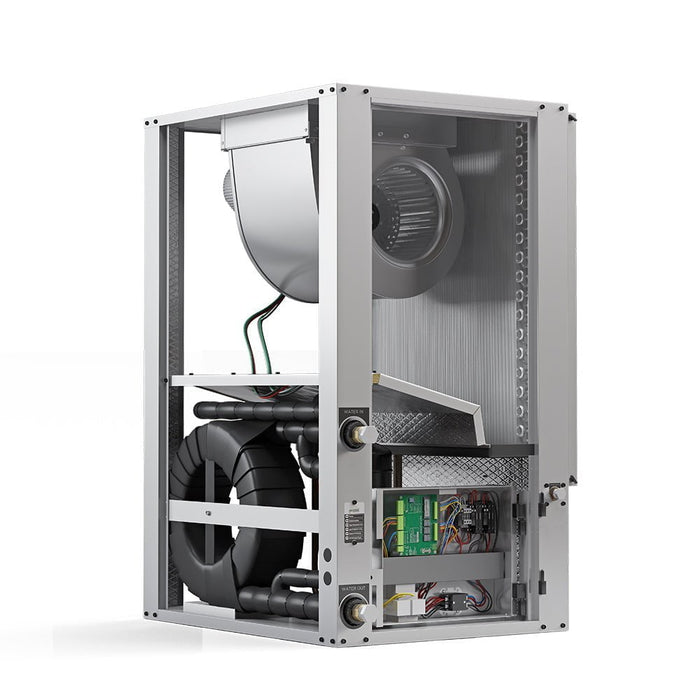 MRCOOL GeoCool Geothermal Horizontal Two-Stage Heat Pump with Right Return & Desuperheater