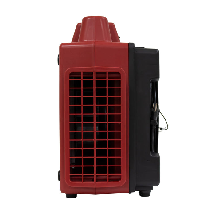 XPOWER X-2480A Commercial 3 Stage Filtration HEPA Purifier System - Red