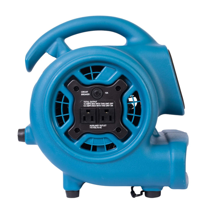 XPOWER P-230AT 1/4 HP 925 CFM Air Mover - Blue