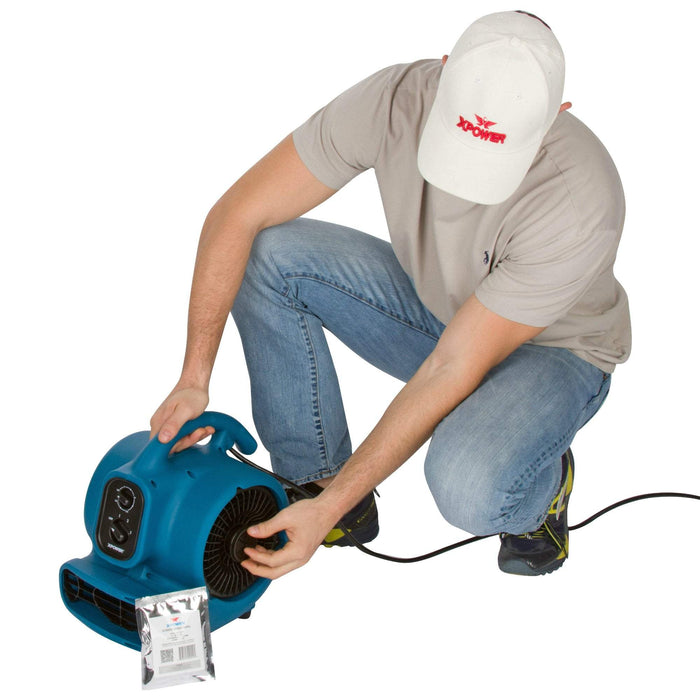 XPOWER P-260NT Freshen Aire - 800 CFM 4 Speed Scented Mini Mighty Air Mover